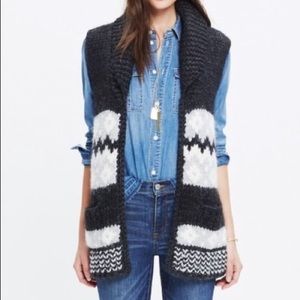 Madewell Handknit Fair Isle Sweater-Vest